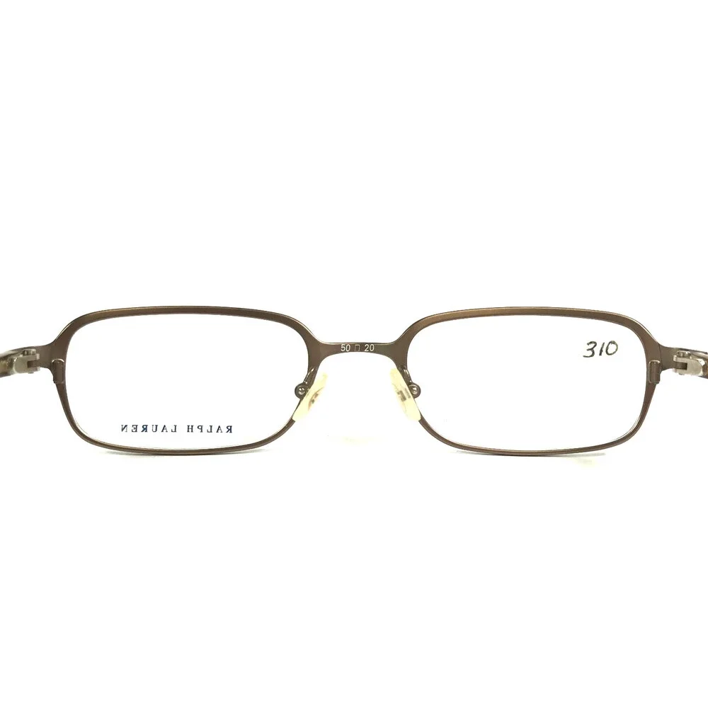 Vintage Ralph Lauren Petites Eyeglasses Frames RL678 OP2R Brown Gold 50-20-135